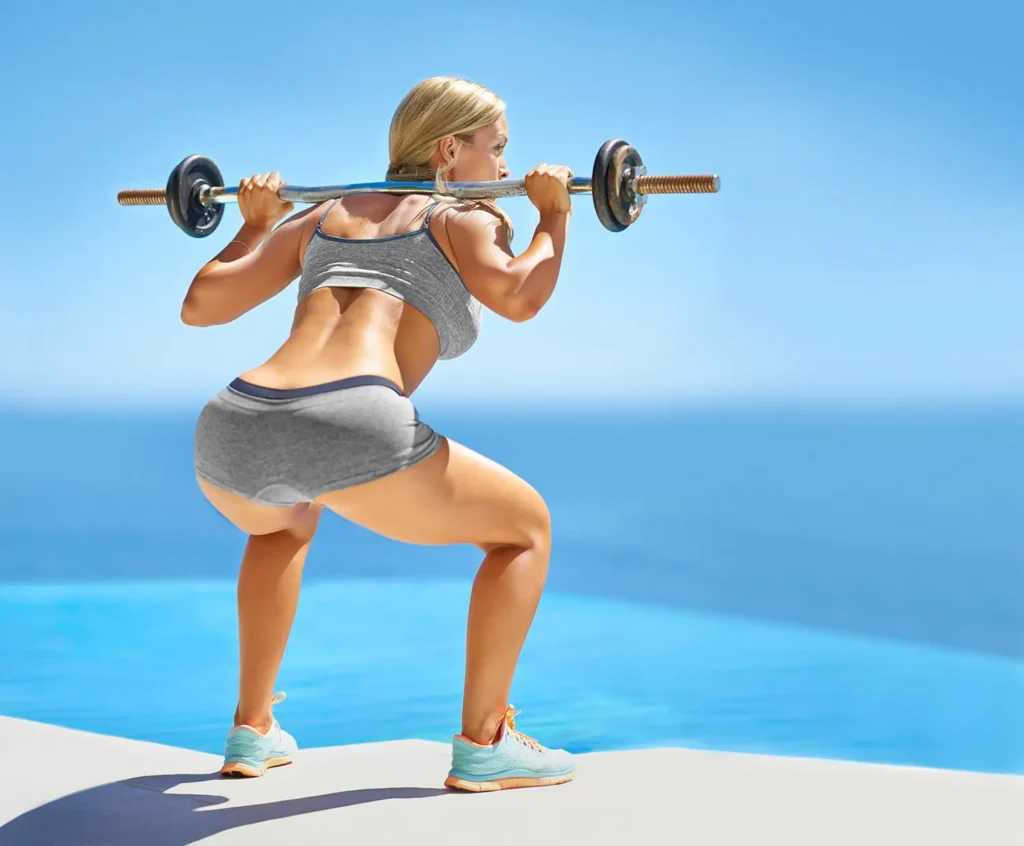 A person lifting dumbbells, focusing on arm muscles Solihull